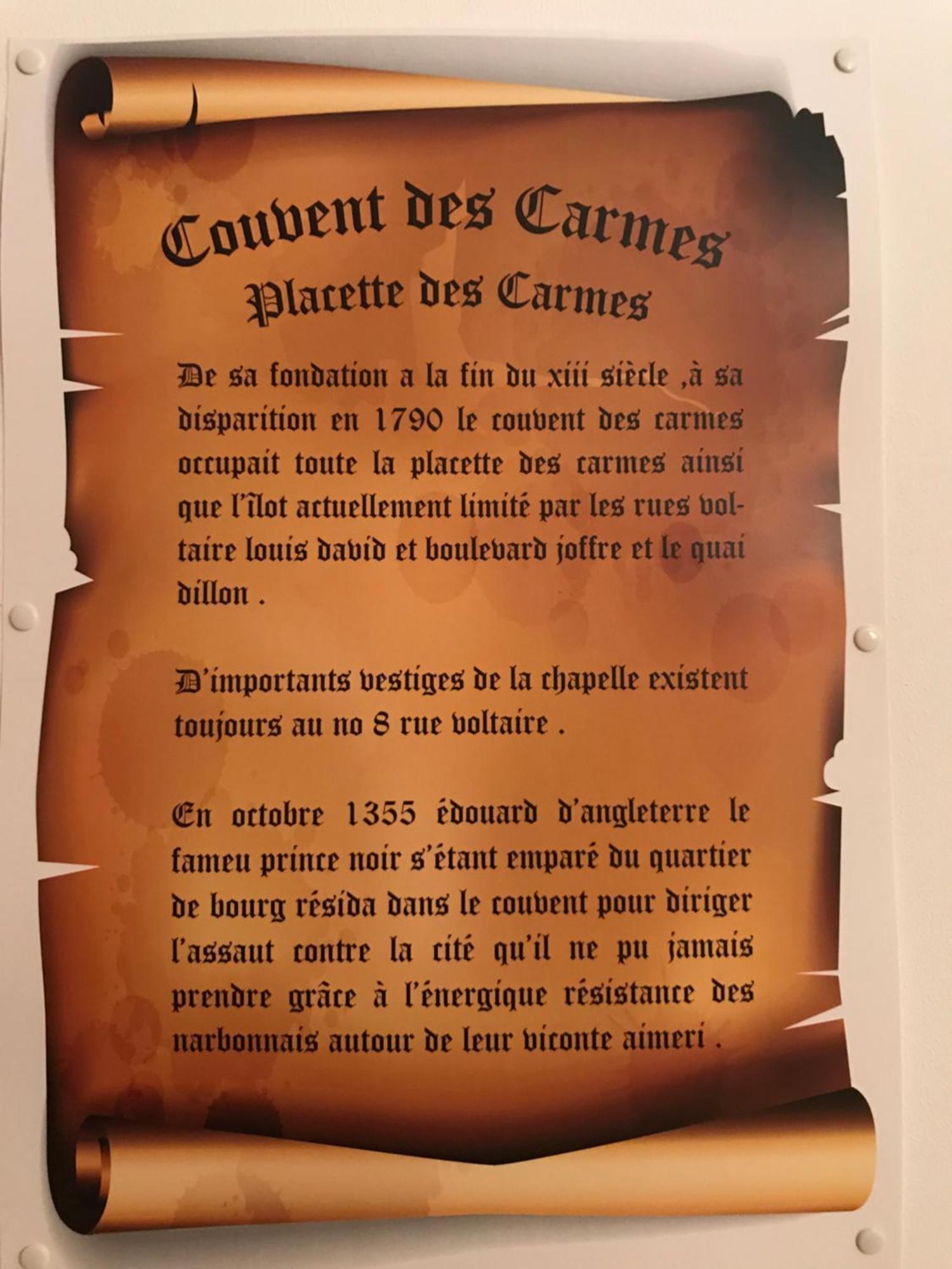 Couvent Des Carmes Hotel Narbonne Luaran gambar